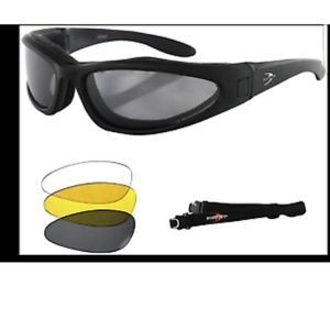 Low Rider sunglasses & Goggles 3 sets of lenses